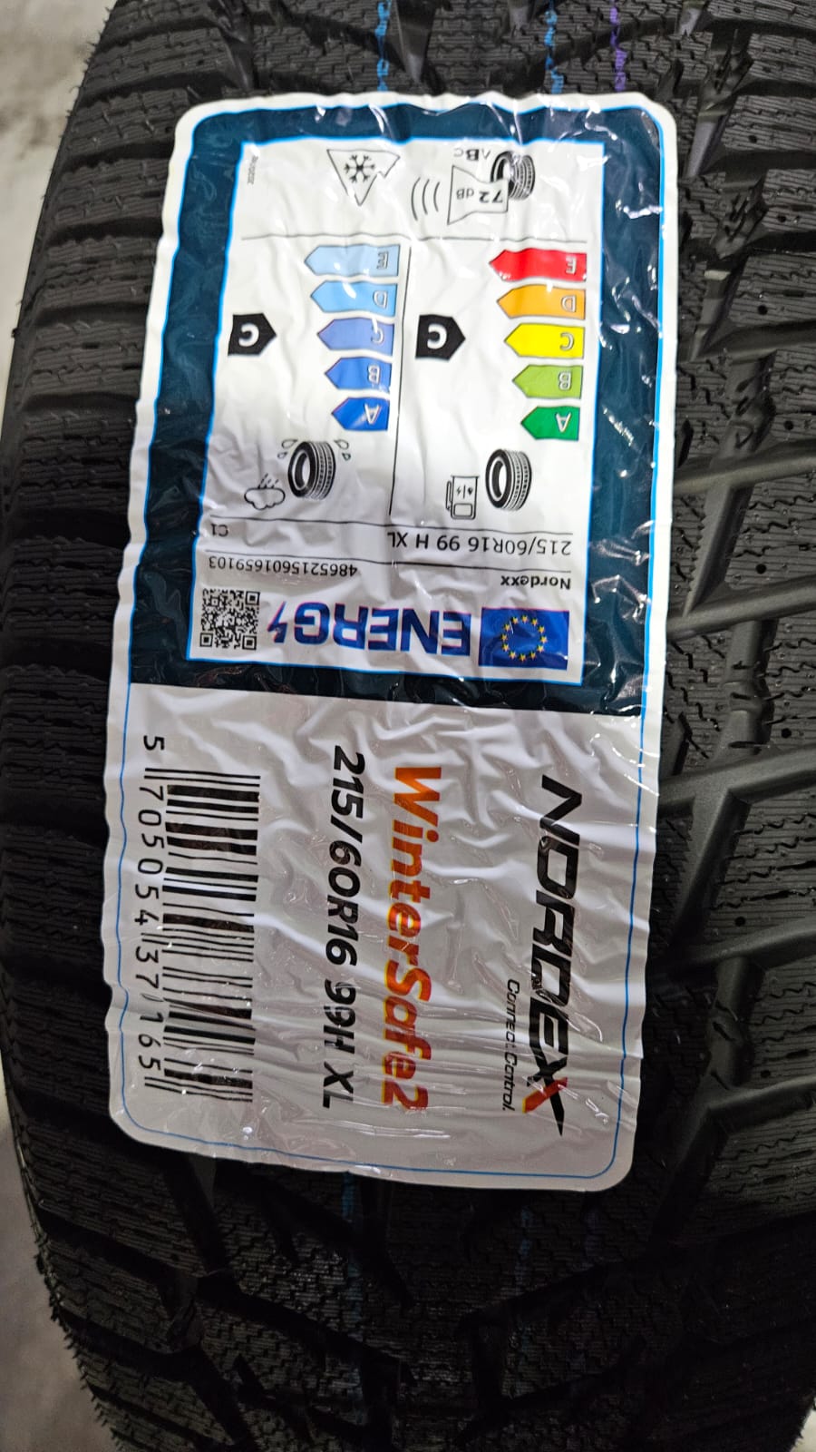 Nordexx WINTER SAFE 2 XL 215/60 R16